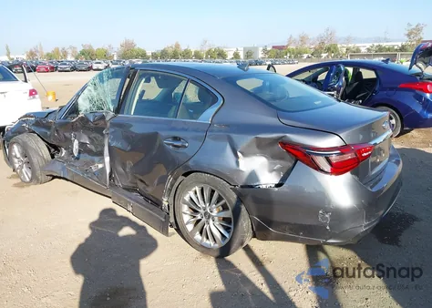 2019 Infiniti Q50 3.0T Luxe из США, поврежденный, VIN JN1EV7AP0KM512903